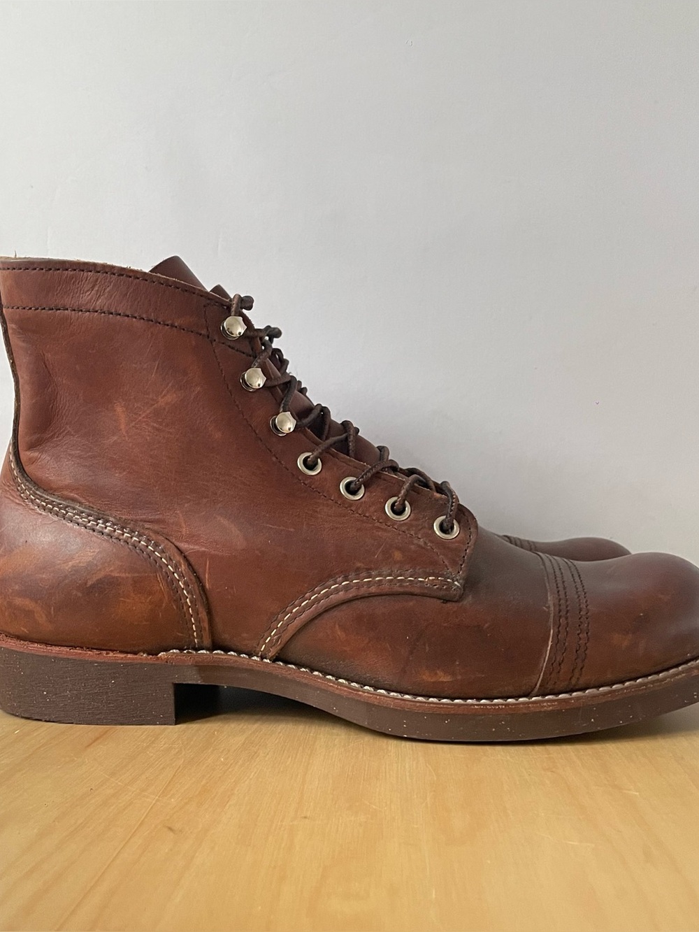 Red Wing Heritage Iron Ranger Leather Work Boot | US 10D